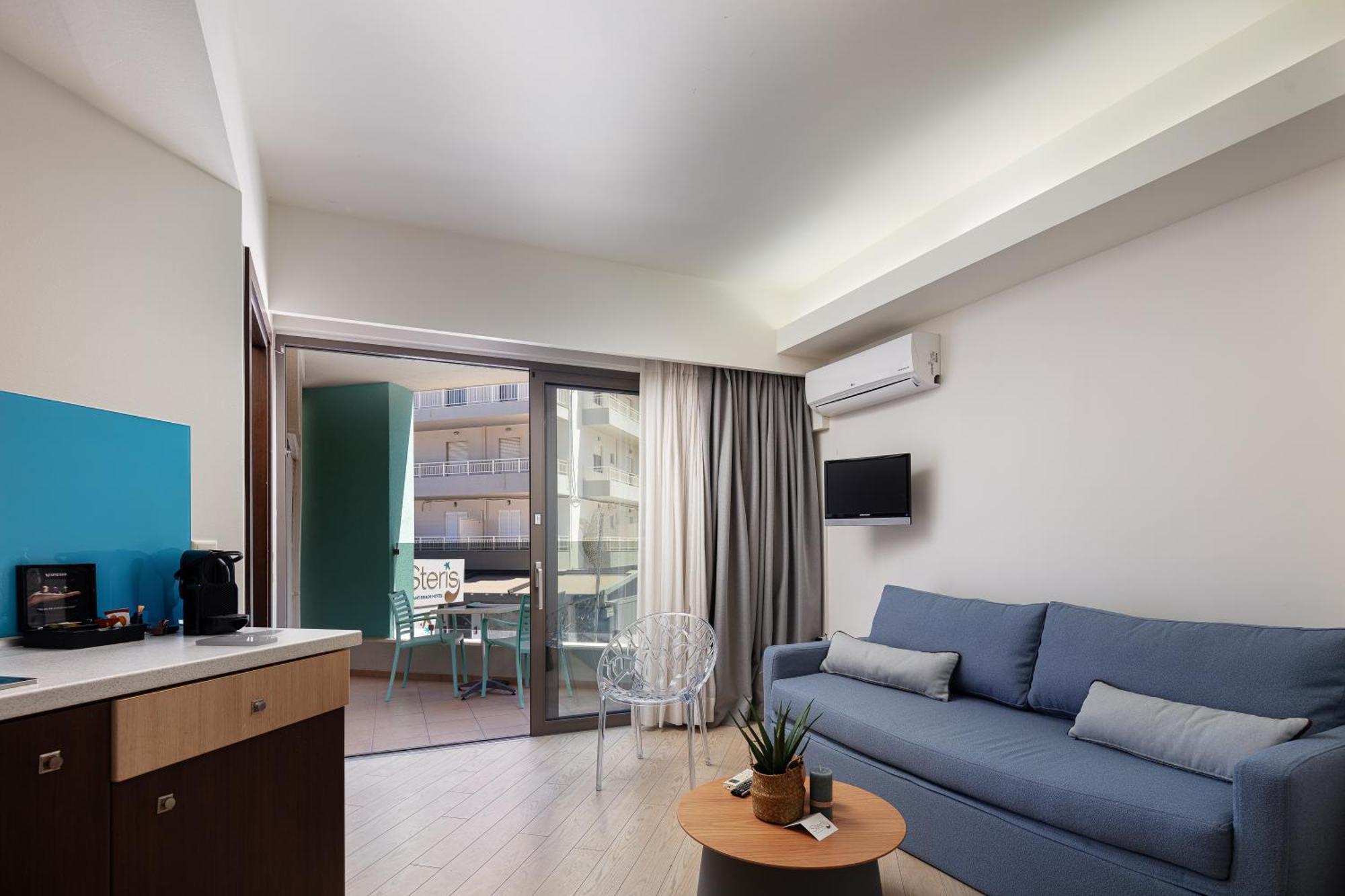 Steris Elegant Beach Hotel & Apartments Resmo Dış mekan fotoğraf