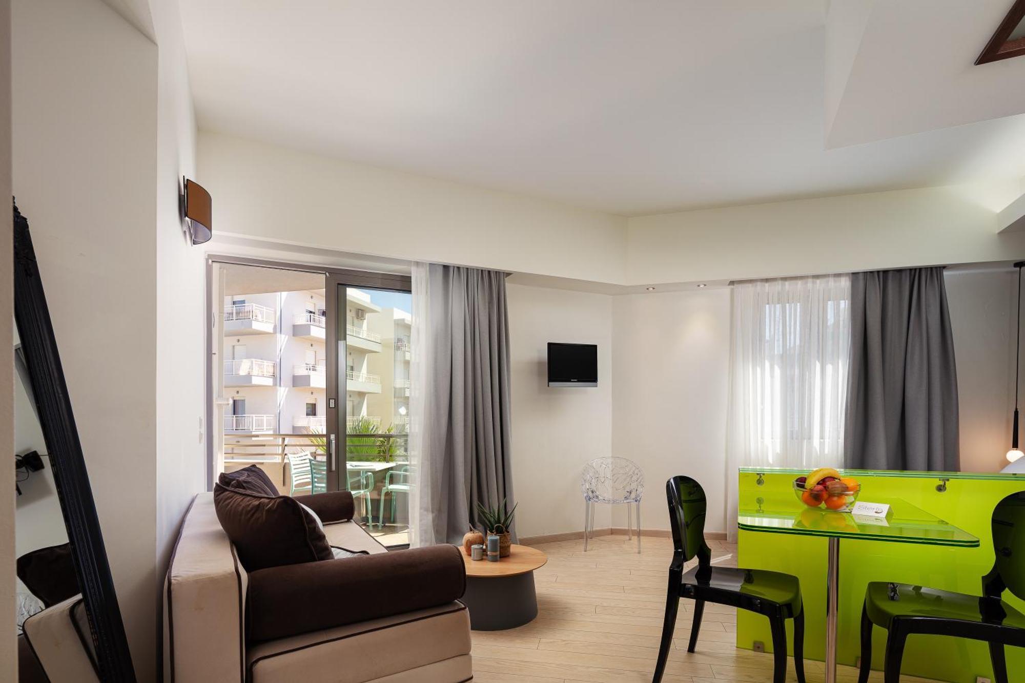Steris Elegant Beach Hotel & Apartments Resmo Dış mekan fotoğraf