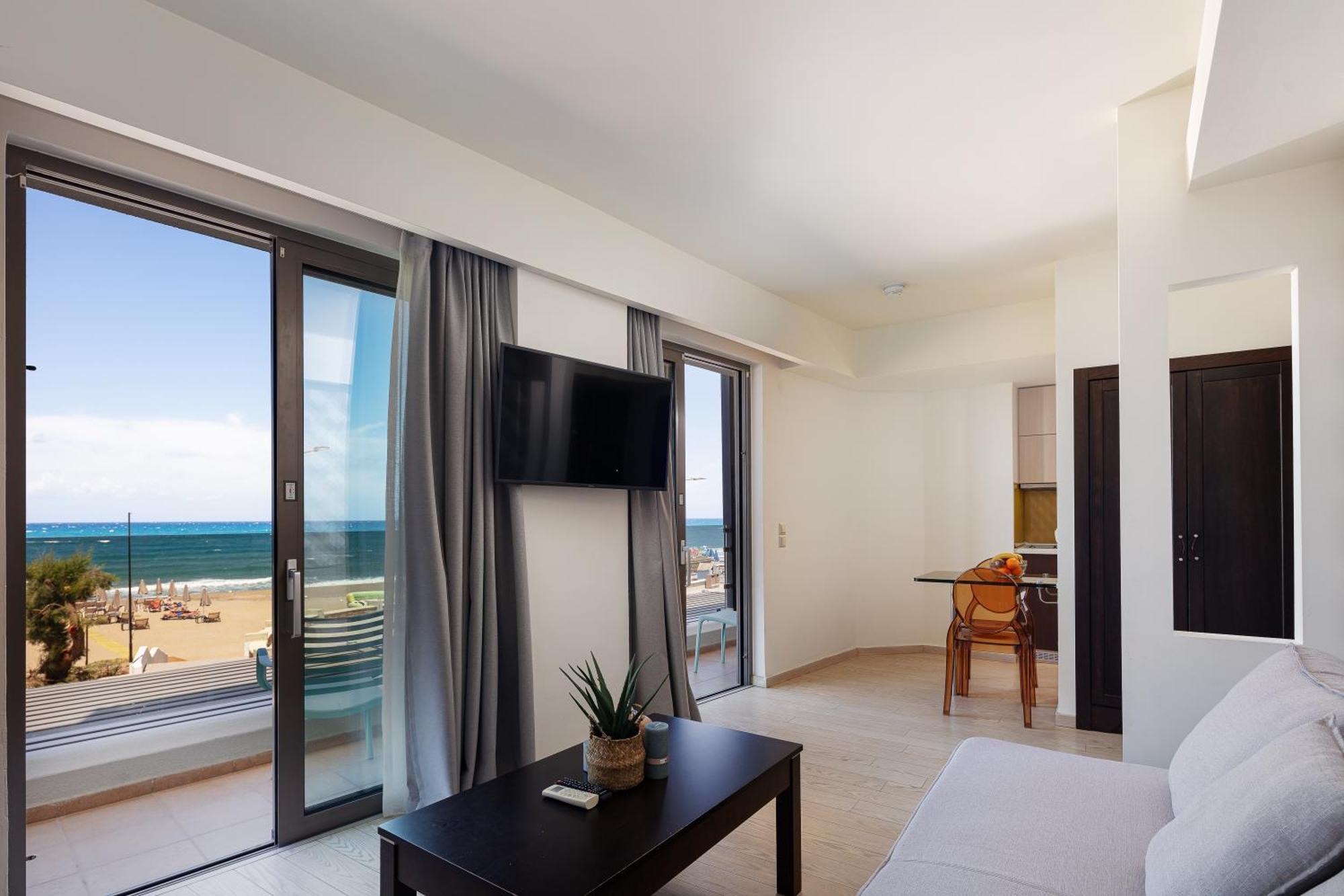 Steris Elegant Beach Hotel & Apartments Resmo Dış mekan fotoğraf