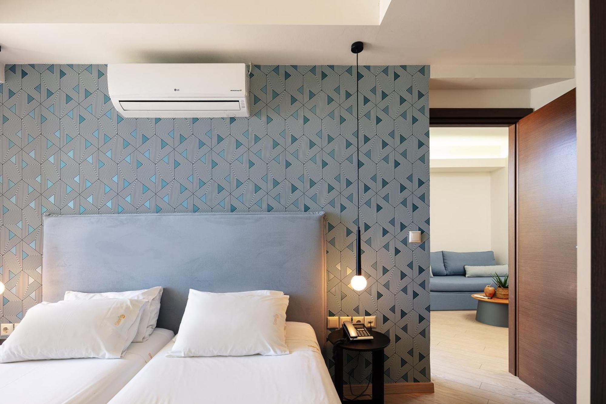 Steris Elegant Beach Hotel & Apartments Resmo Dış mekan fotoğraf