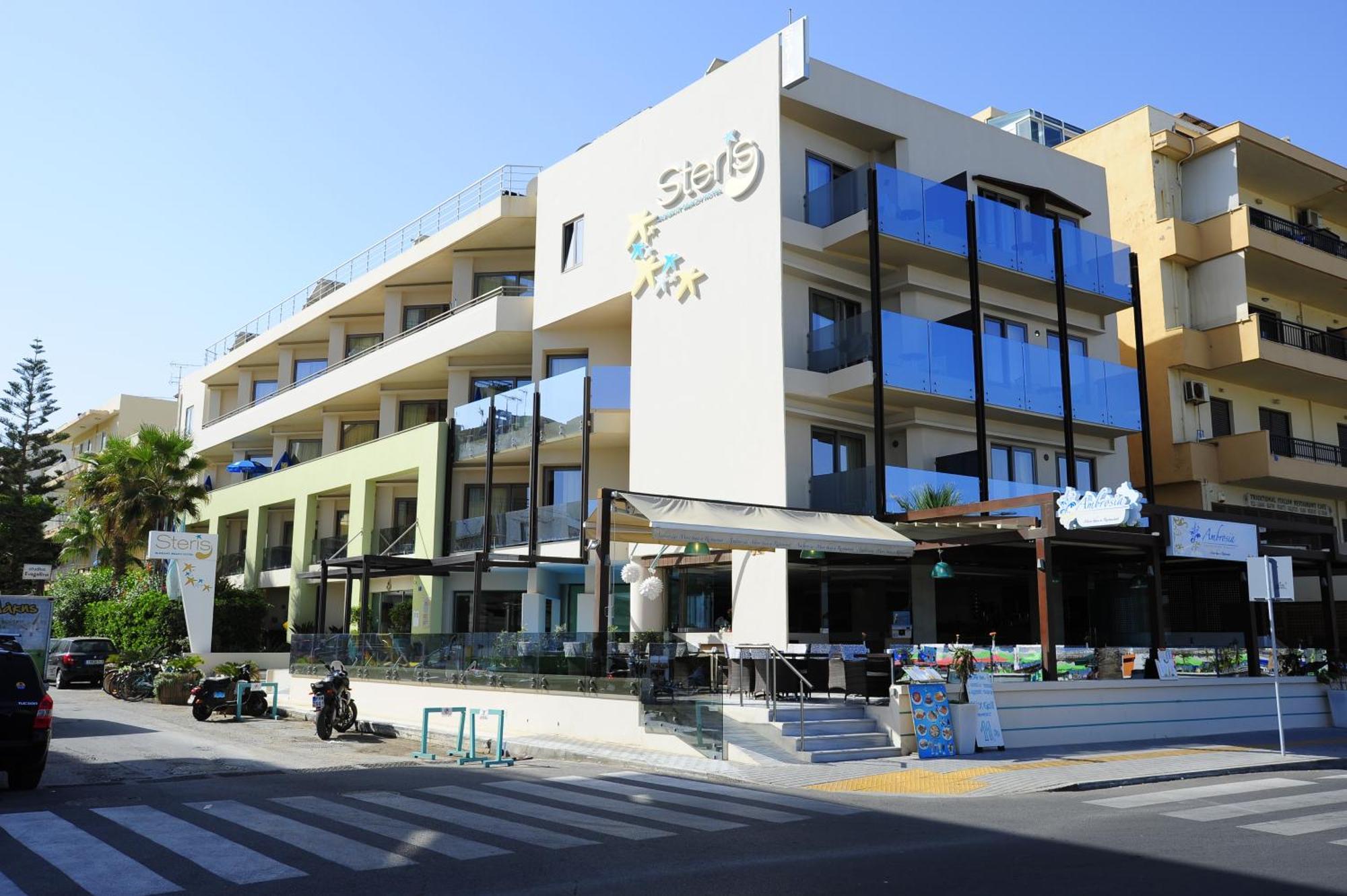Steris Elegant Beach Hotel & Apartments Resmo Dış mekan fotoğraf