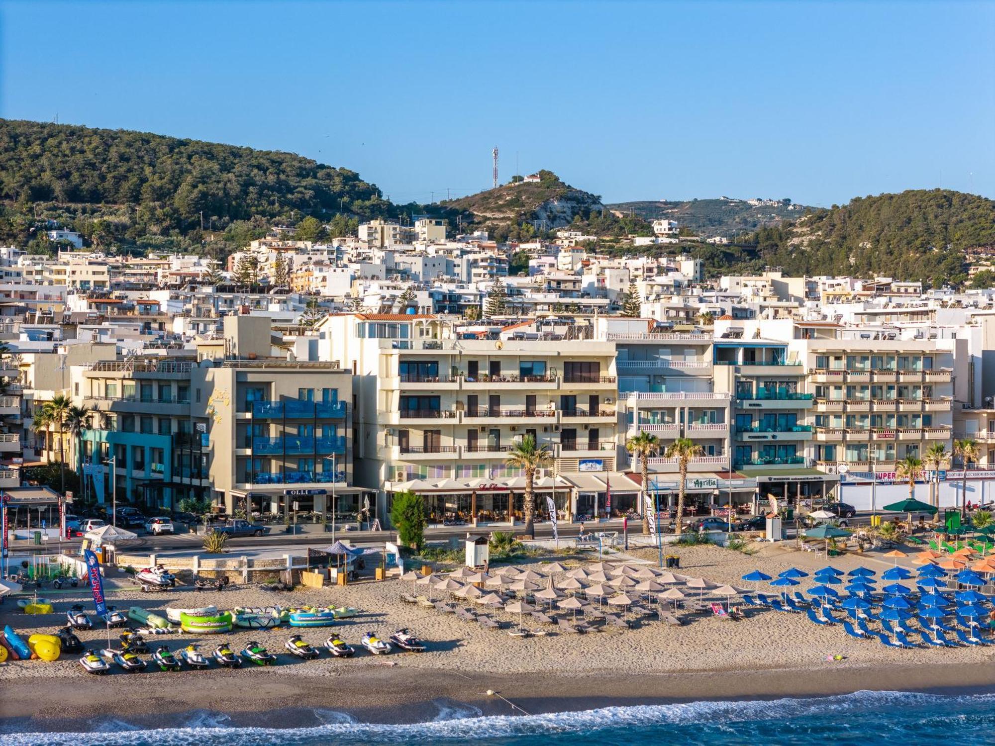 Steris Elegant Beach Hotel & Apartments Resmo Dış mekan fotoğraf